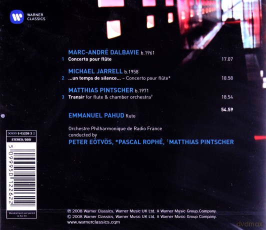 Pahud: Flute Concertos [CD]