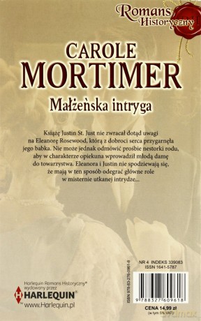 Małżeńska intryga - Carole Mortimer [KSIĄŻKA]