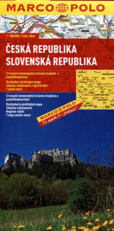 Mapa. Czechy/Słowacja 1:300 000. Marco Polo