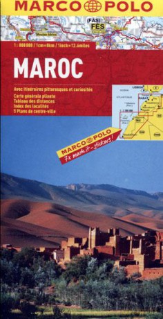 Mapa. Maroko 1:800 000. Marco Polo