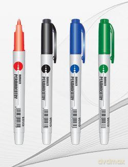 Marker permanentny czarny KM105
