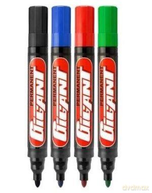 Marker permanentny z okrągłą końcówką - Czerwony