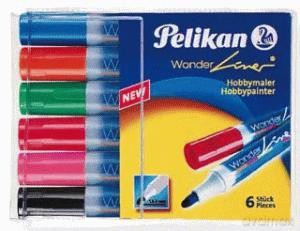 Marker Wonderliner 6 kolorów etui