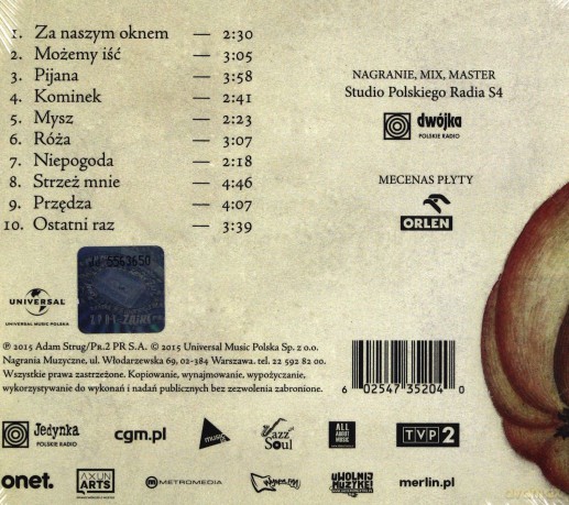 Adam Strug: Mysz [CD]