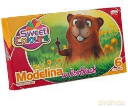 Modelina w kostkach 6 kolorów