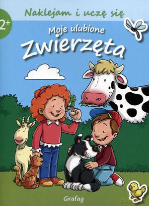 Naklejam i uczę się - Moje ulubione zwierzęta [KSIĄŻKA]