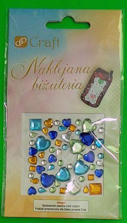 Naklejana biżuteria mix