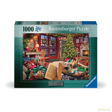 Ravensburger Puzzle - My Haven No.14 - Christmas Shed 1000pcs [PUZZLE]