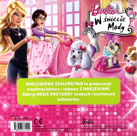 Naklejkowe szaleństwo. Barbie w świecie mody [KSIĄŻKA]