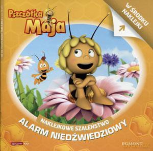 Naklejkowe szaleństwo. Pszczółka Maja. Alarm niedźwiedziowy [KSIĄŻKA]