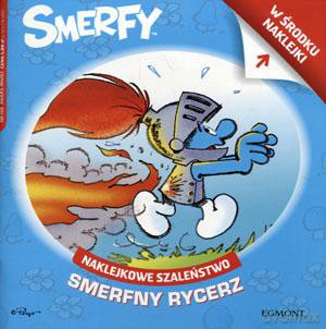 Naklejkowe szaleństwo. Smerfy. Smerfny rycerz [KSIĄŻKA]