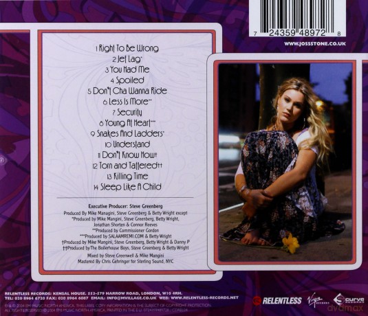 Joss Stone: Mind, Body & Soul [CD]