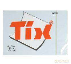 Notes samoprzylepny TIX 105x75 mm pastelowy niebieski