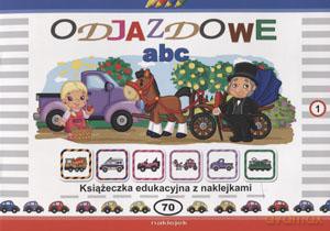 Odjazdowe abc. Książeczka edukacyjna z naklejkami część 1 - Wojciech Wejner [KSIĄŻKA]