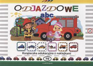 Odjazdowe abc. Książeczka edukacyjna z naklejkami część 2 - Wojciech Wejner [KSIĄŻKA]