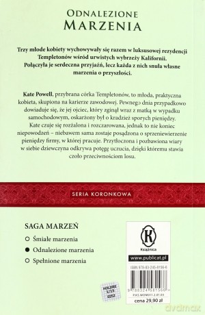 Odnalezione marzenia - Nora Roberts [KSIĄŻKA]