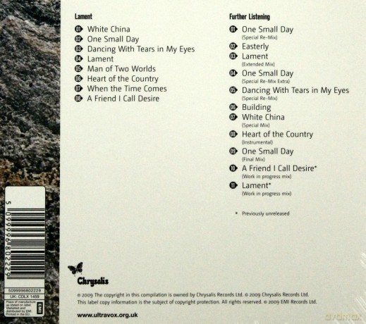 Ultravox: Lament (Remastered) [2CD]