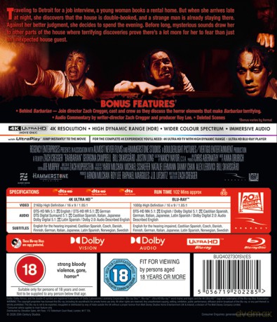 Barbarian (Barbarzyńcy) [Blu-Ray 4K]+[Blu-Ray]