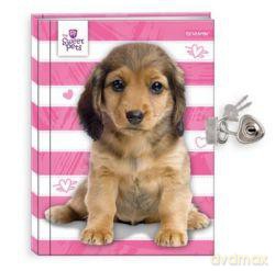 Pamiętnik z kłódką Sweet Pets