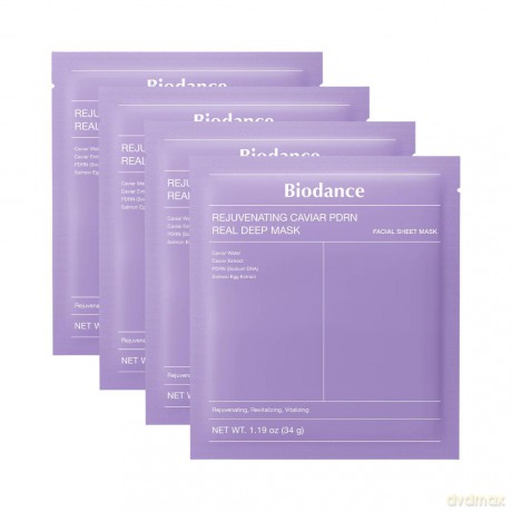 Biodance - 4 pcs. Rejuvenating Caviar PDRN Real Deep Mask