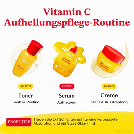 Eqqualberry - Vitamin Illuminating Serum - 30 ml