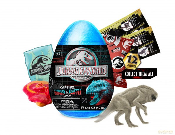 Jurassic World - Slime Egg Science Gone Wrong Asst. (969-02473) [FIGURKA]