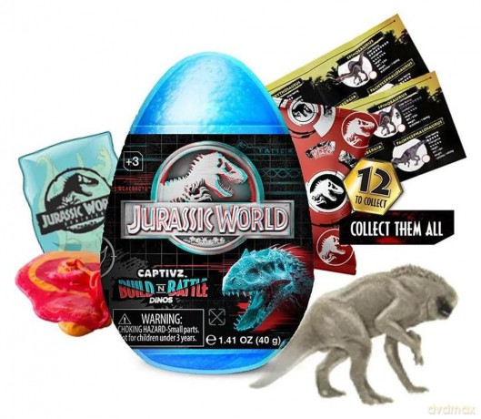 Jurassic World - Slime Egg Science Gone Wrong Asst. (969-02473) [FIGURKA]