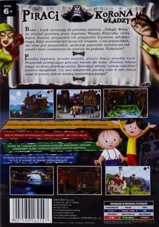 Piraci. Korona Władzy. PC CD-ROM.