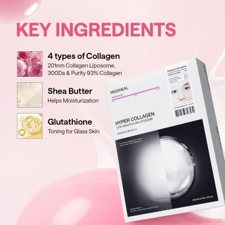 Mediheal - Hyper Collagen Mask - 10 pcs.