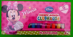 Plastelina 12 kolorów Minnie