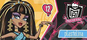 Plastelina 12 kolorów Monster High