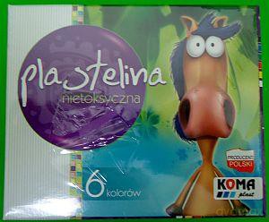 Plastelina 6 kolorów