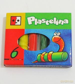 Plastelina 6 kolorów
