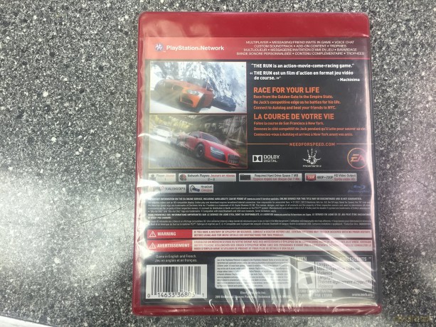 Need for Speed: The Run (Greatest Hits) [GRA PS3]