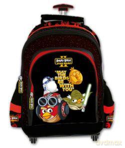 Plecak szkolny na kółkach 16" Angry Birds Gwiezdne Wojny II (Star Wars)