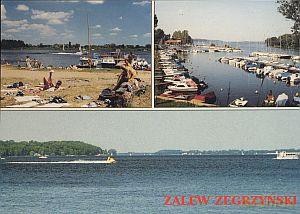 Pocztówka Zalew Zegrzyński