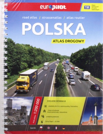 Polska. Atlas drogowy 1:200 000 [KSIĄŻKA]
