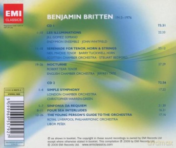 Various Artists: Song Cycles, Sinfonia Da Requiem [2CD]