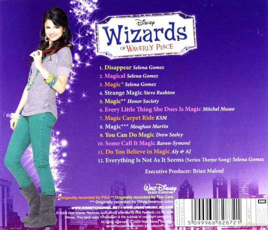 Wizard Of Waverly Place soundtrack (Czarodzieje z Waverly Place) [CD]