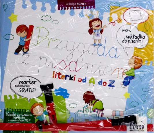 Przygoda z pisaniem. Literki od A do Z [KSIĄŻKA]