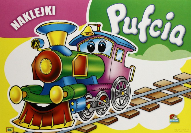 Pufcia. Kolorowanka z naklejkami [KSIĄŻKA]