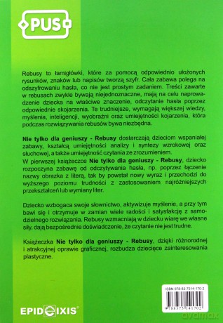 PUS. Nie tylko dla geniuszy. Część 1. Rebusy