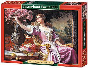 Puzzle 3000 elementów Lady in the Purple Dress
