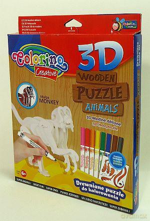 Puzzle drewniane 3D Kids Creative