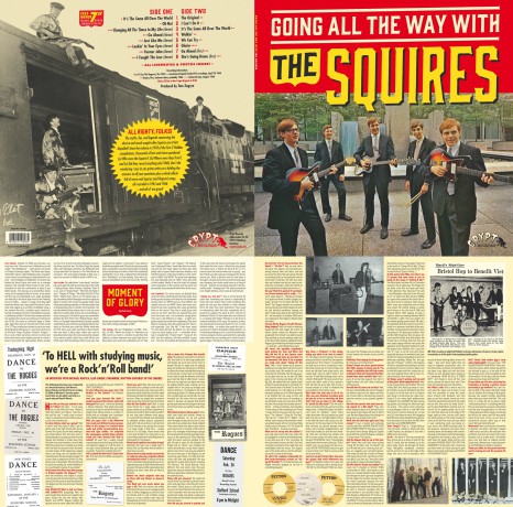 Squires: Going All The Way With The Squires [Winyl]
