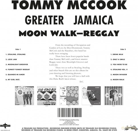 Tommy Mccook: Greater Jamaica Moon Walk - Reggay (Deluxe Collectors) [Winyl]