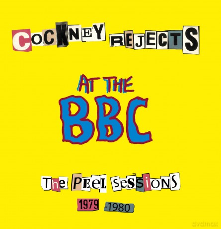 Cockney Rejects: Live At The BBC (Claret/Blue Splatter) [Winyl]