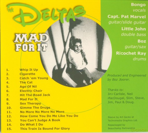 Deltas: Mad For It [CD]