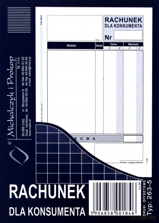 Rachunki dla konsumenta 263-5