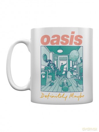 Oasis: Oasis (Definitely Maybe) White Pod Mug